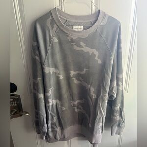 Aerie distressed jegging fit sweatshirt